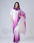 New Fancy Soft Crepe Silk Purple Saree